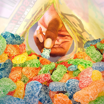 SOUR PATCH KIDS Fat-Free Chewy Assorted Candy, 1.8 lb Shareable Travel Bag for Tailgates, Beach Days, and Dorm Room Snacking