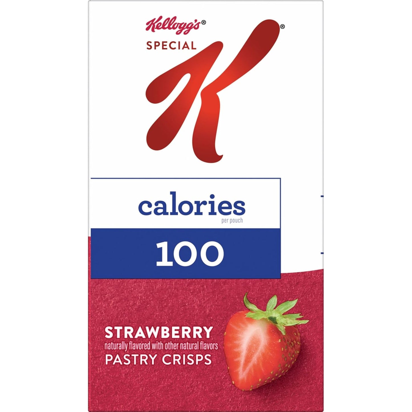 Special K Bar Pastry Crisps, Strawberry – Non-Perishable Strawberry Treat for Camping and Hiking Packs