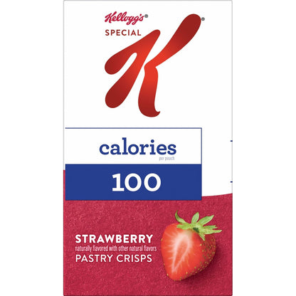 Special K Bar Pastry Crisps, Strawberry – Non-Perishable Strawberry Treat for Camping and Hiking Packs