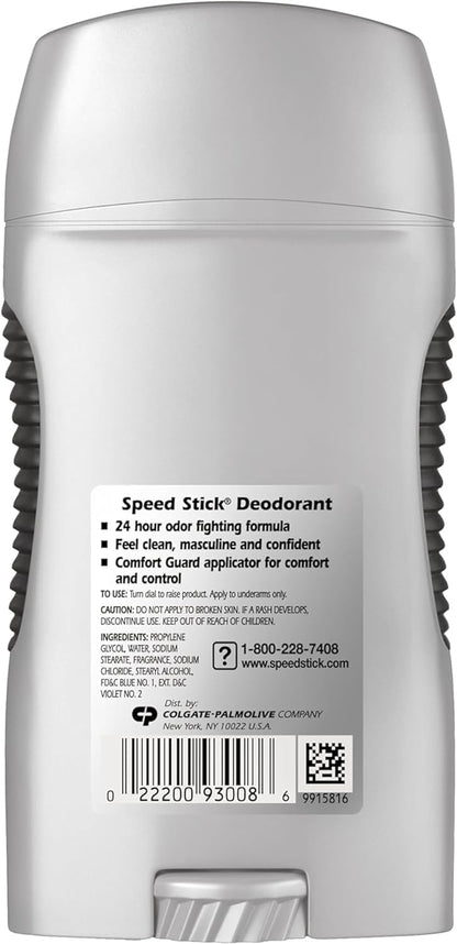 Speed Stick Solid Deodorant Ocean Surf – Post-Workout Freshness Ritual for Active Men, Twin Pack