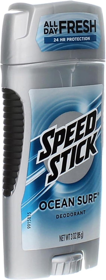 Speed Stick Solid Deodorant Ocean Surf – Post-Workout Freshness Ritual for Active Men, Twin Pack