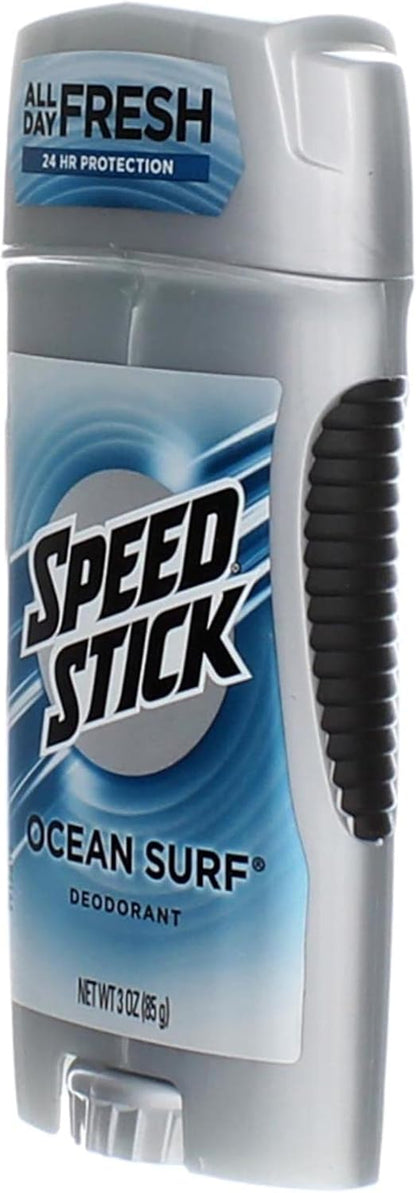 Speed Stick Solid Deodorant Ocean Surf – Post-Workout Freshness Ritual for Active Men, Twin Pack