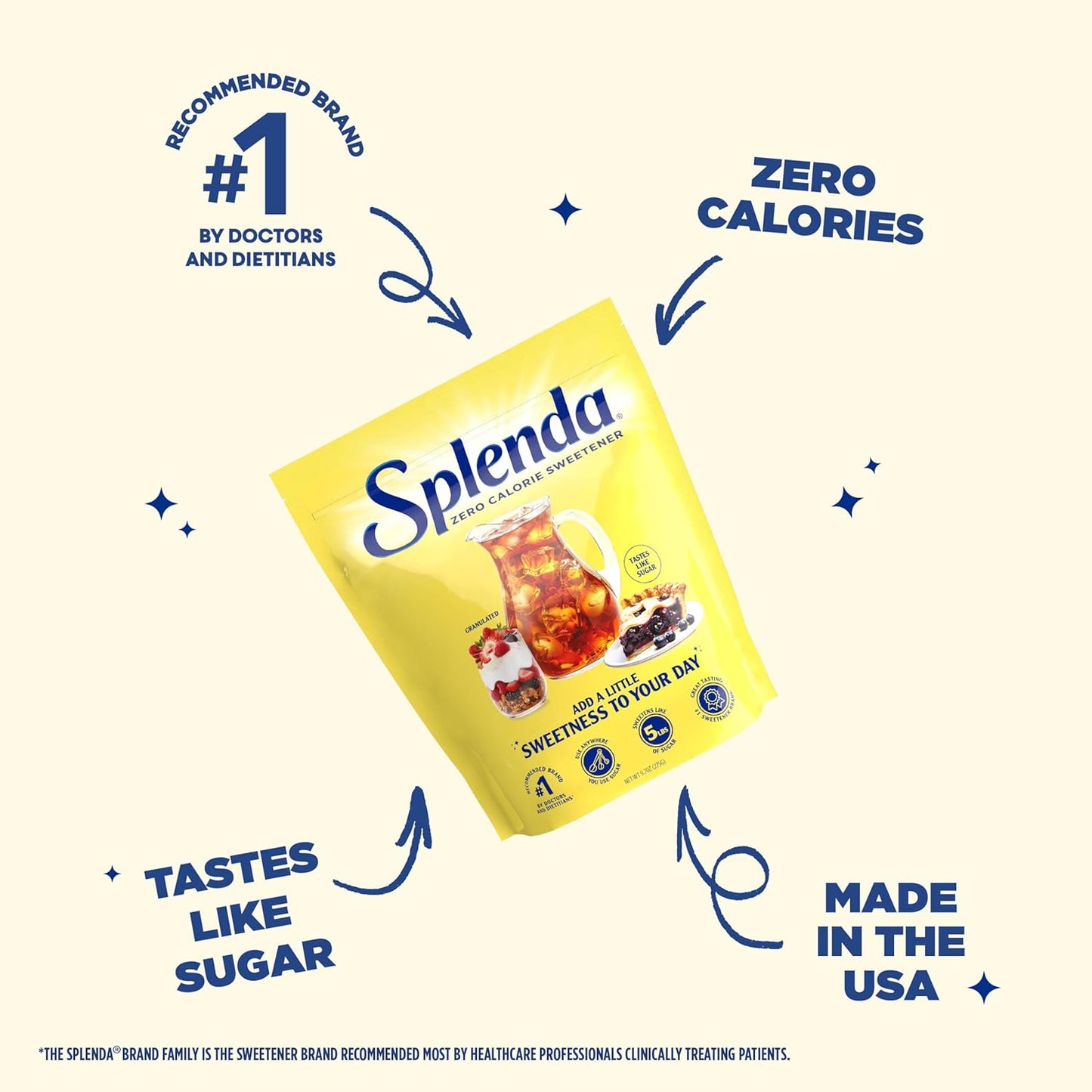 SPLENDA Granulated Substitute – Meal Prep Essential for Maintaining Macros at the Home Office
