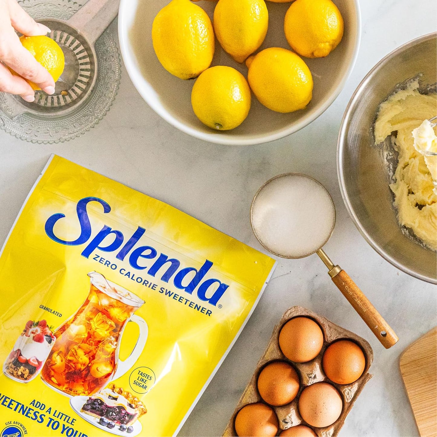 SPLENDA Granulated Substitute – Meal Prep Essential for Maintaining Macros at the Home Office