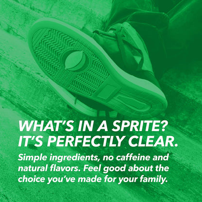 Sprite Zero Sugar – Zero Calorie Soda for On-the-Go Commuters and Lunch Breaks, 16.9 oz, 6 Pack