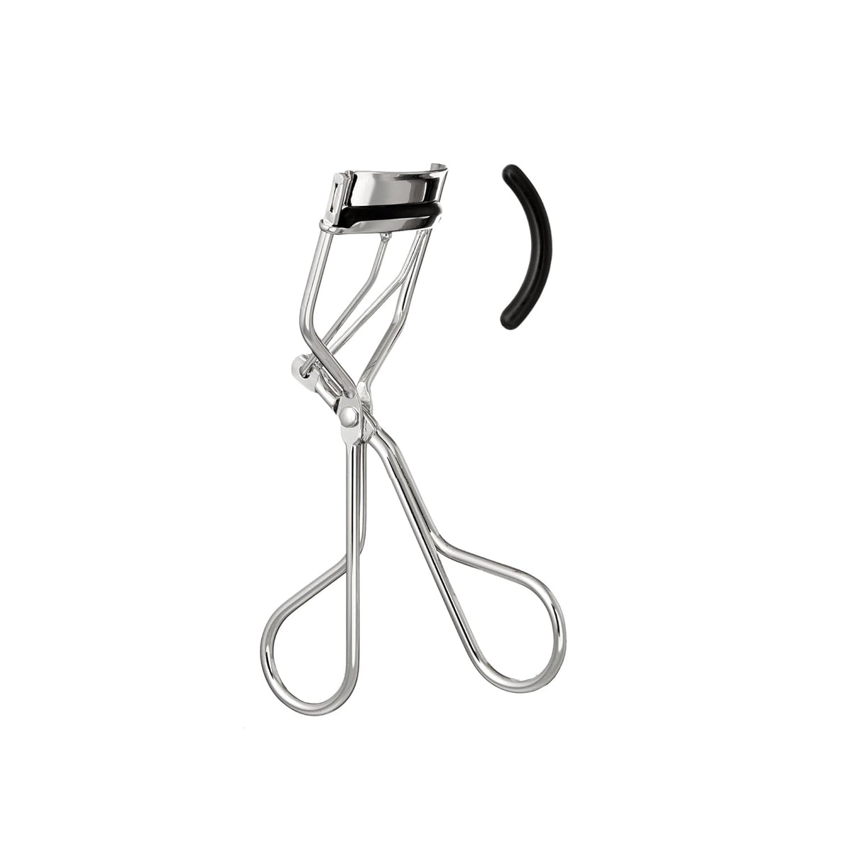squeeze-handle mechanism for controlled, one-handed curling