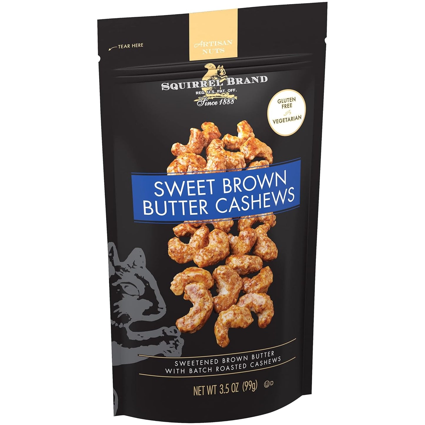 Squirrel Brand Crème Brûlée Almonds – Balanced Sweet Snack for Stress-Free Desk and Travel Moments