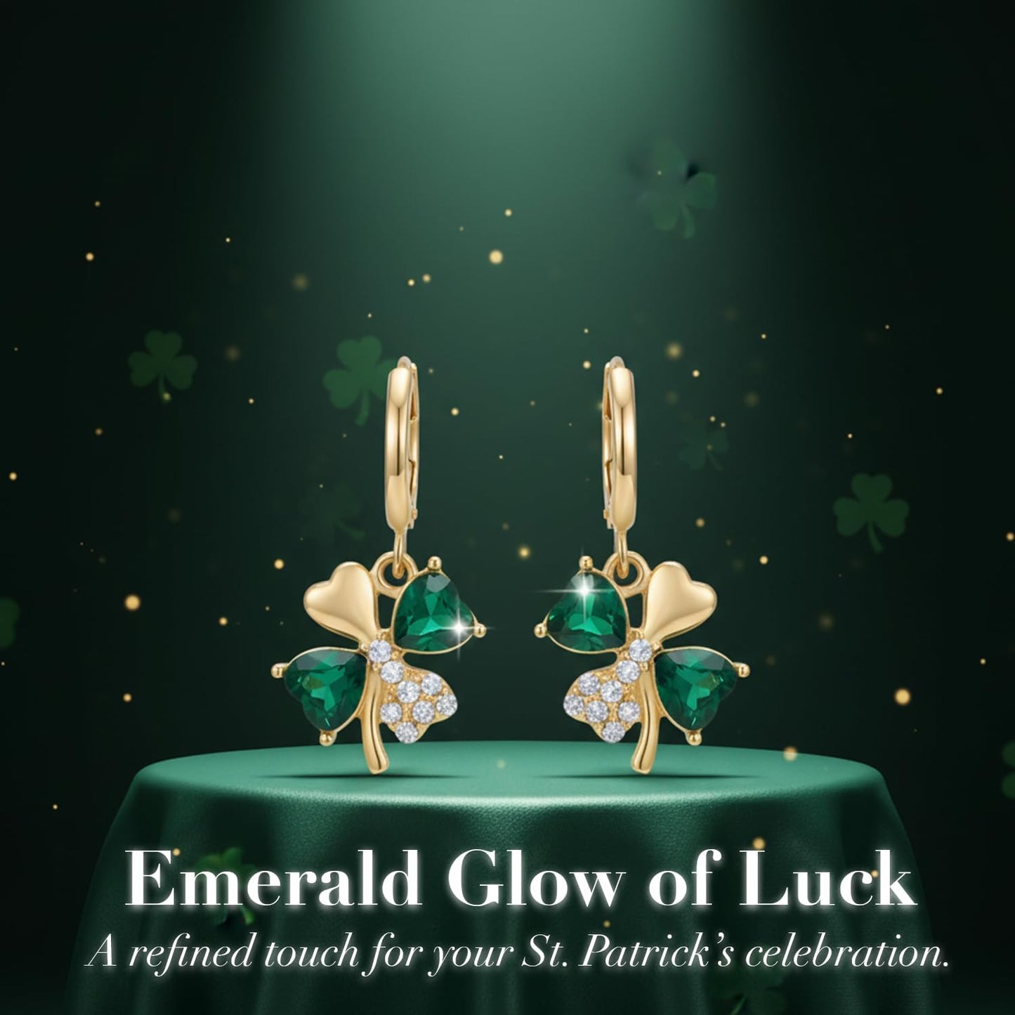 st. patrick's day themed irish holiday styling