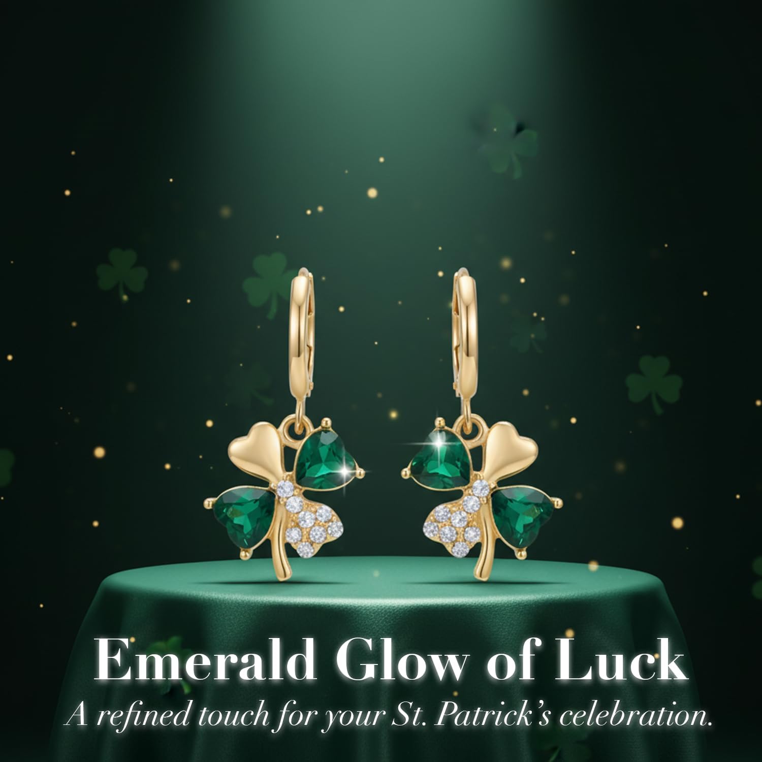 st. patrick's day themed irish holiday styling