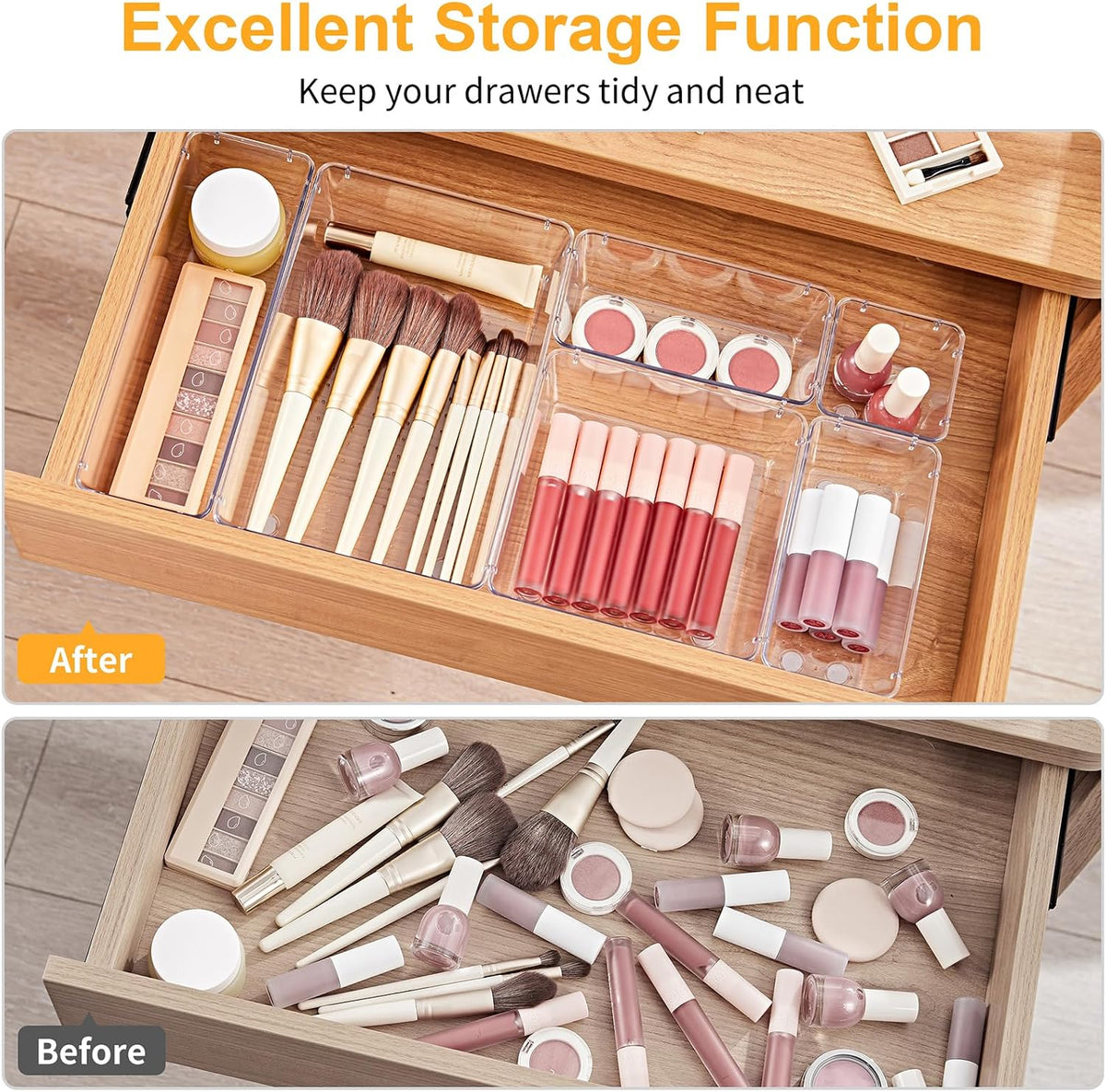 stackable individual compartment design for vertical storage