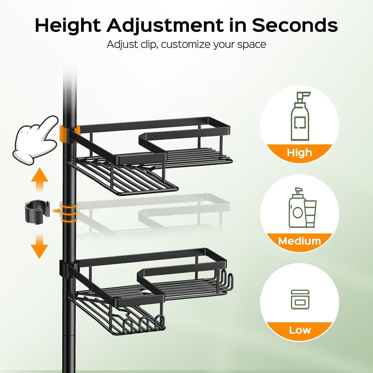 stainless steel construction with protective powder-coated finish for rust resistance