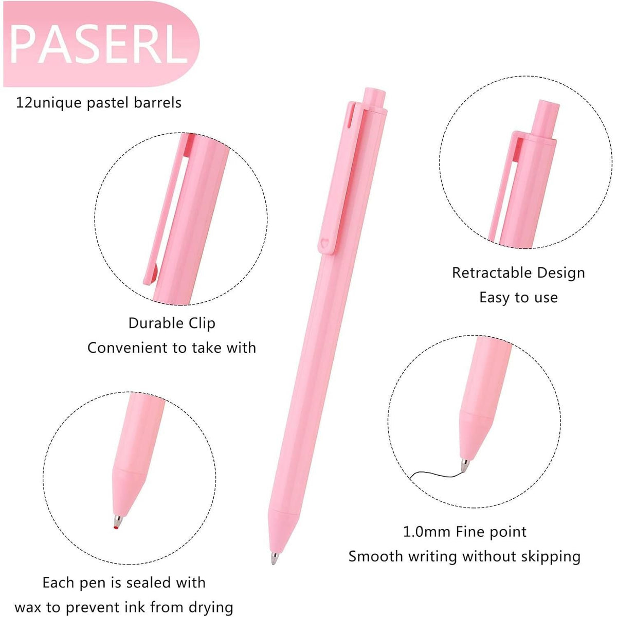 stainless steel pen tube with copper holder for sturdy construction