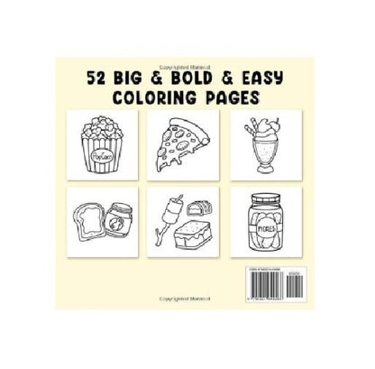 standard coloring book format compatible with markers, colored pencils, and crayons