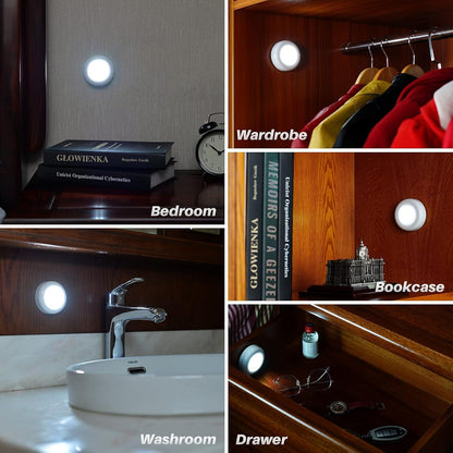 STAR-SPANGLED Battery Motion Lights – Uncomplicated Neutral Lighting for Pantries and Under Cabinet Areas