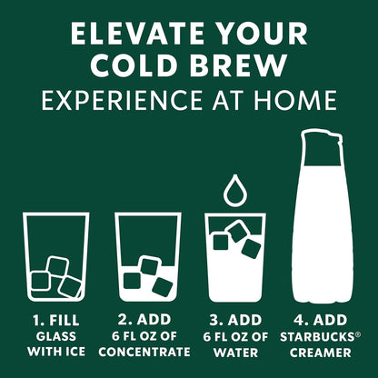 Starbucks Cold Brew Concentrate – Holiday Gift for the Remote Worker on Your List, 32 Fl Oz
