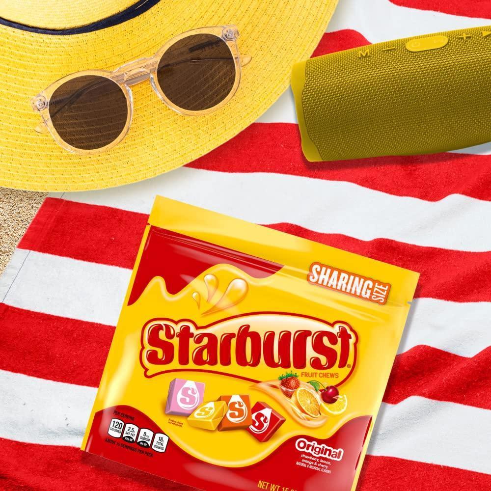 Starburst Chewy Variety Pack – Study Snack and Focus Ritual Fuel for Remote Workers and Students, 15.6 oz Bag