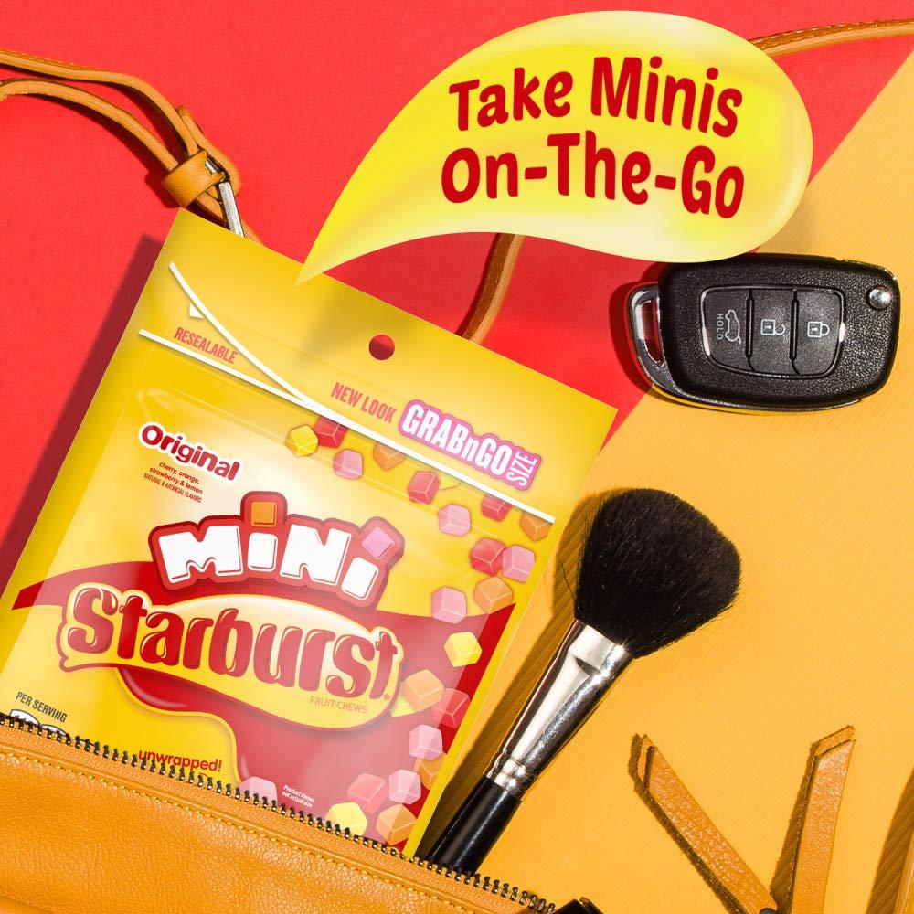 STARBURST Original Minis Chewy Candy – Gluten Free & Allergen Free Chewy Treat, Bulk Mini Pack