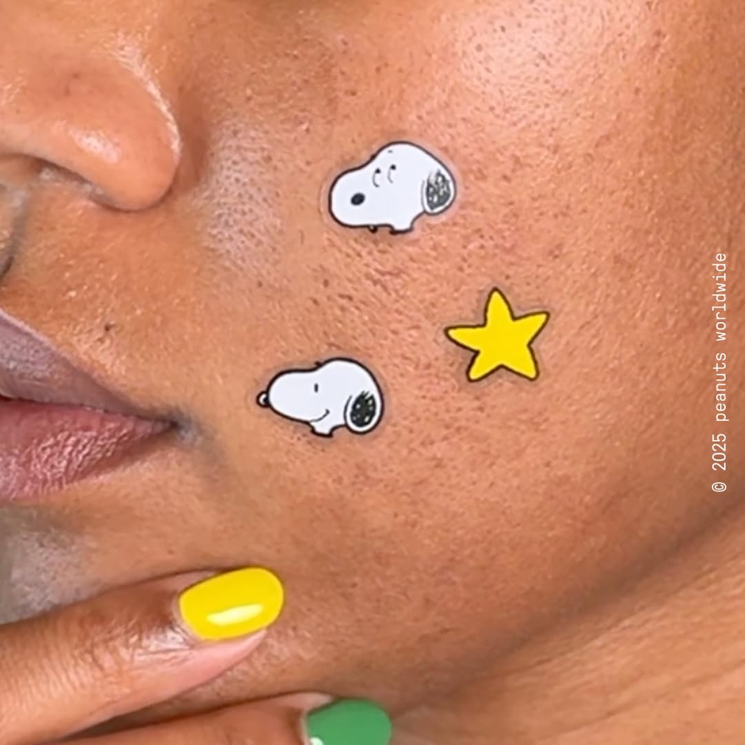 Starface Hydro-Star Sleepy Snoopy Pimple Patches – Sensitive Skin Spot Treatment for a Soothing Bedtime Routine