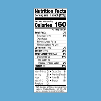 StarKist Smart Bowls Tuna Pasta Bowl 4.5 oz Microwavable Pouch – High Protein Low Effort Dinner for Macro Tracking and Clean Eating