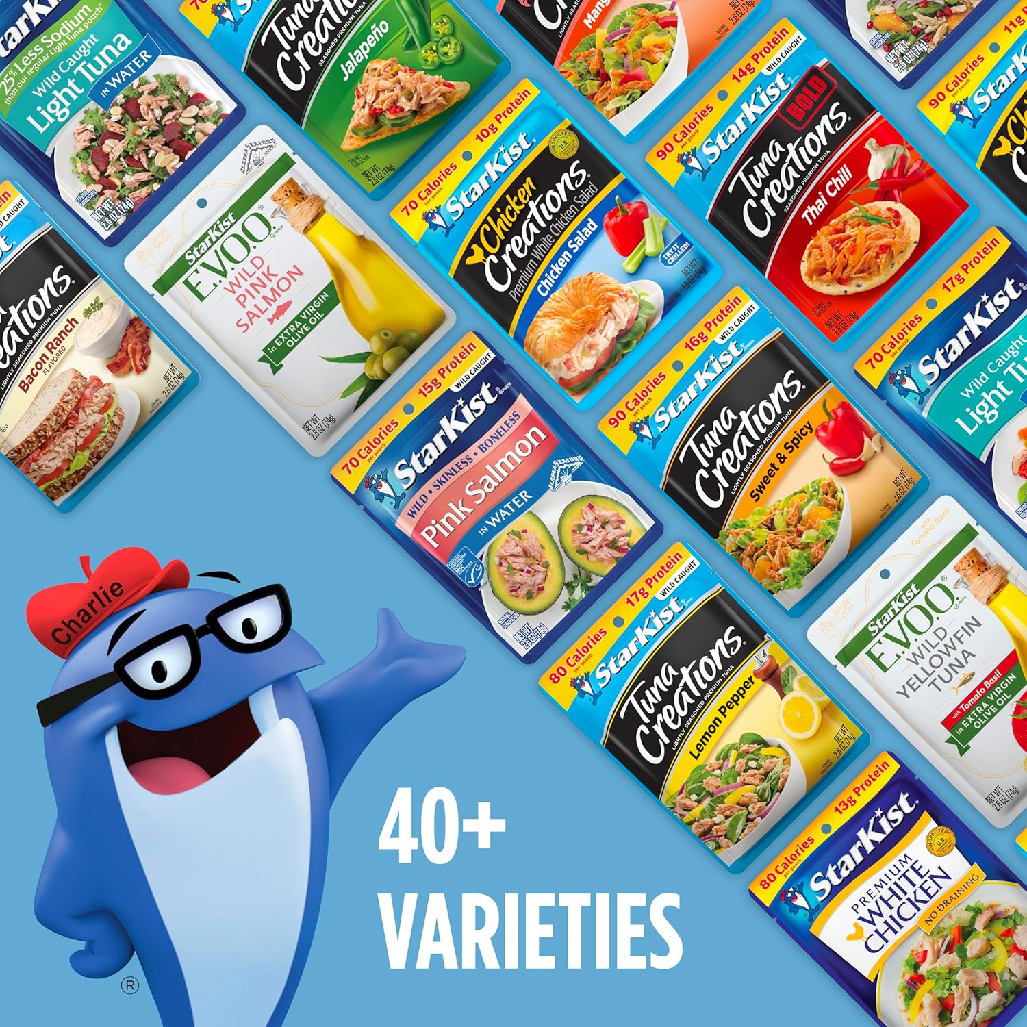 StarKist Tuna in Water Pouch – Simple No Drain Lunch for a Streamlined Fridge
