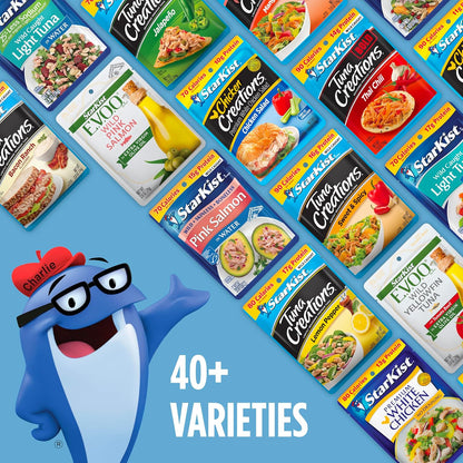 StarKist Tuna in Water Pouch – Simple No Drain Lunch for a Streamlined Fridge