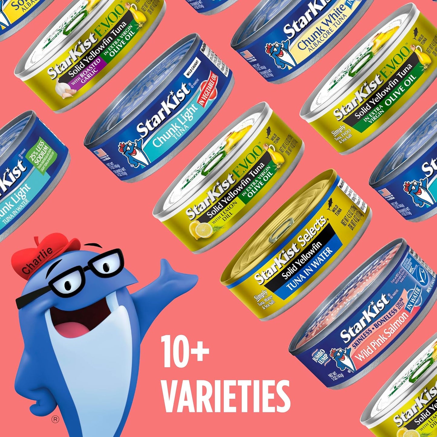 StarKist Wild Pink Salmon - Skinless, Boneless - 5 oz Can | No-Cook Study Snack for Students and Late-Night Focus Sessions
