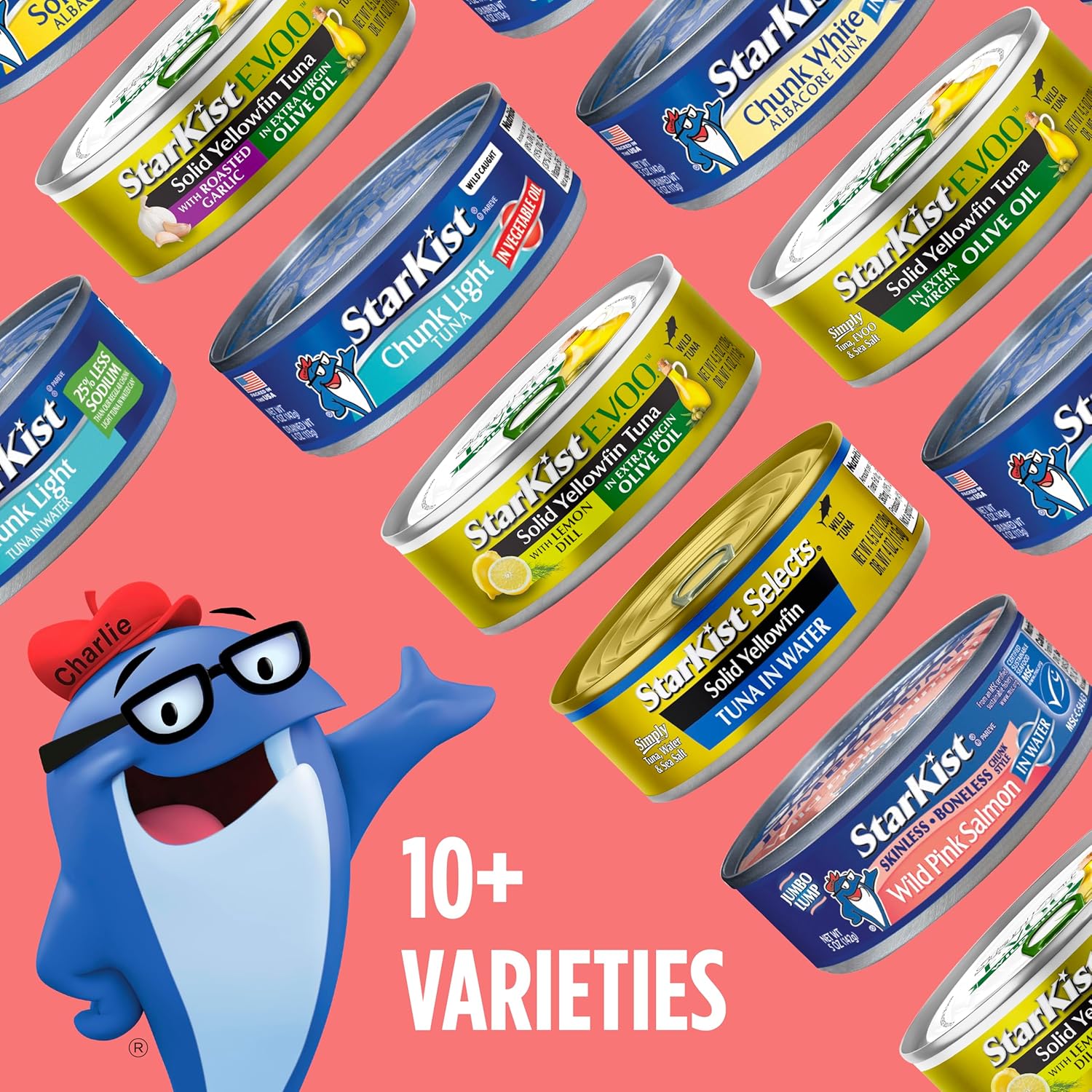 StarKist Wild Pink Salmon - Skinless, Boneless - 5 oz Can | No-Cook Study Snack for Students and Late-Night Focus Sessions