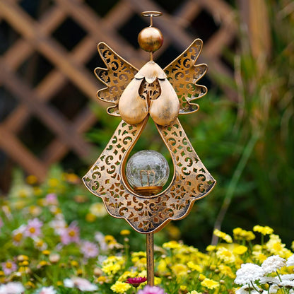 Starryfill Memorial Angel Lantern – Peaceful Outdoor Glow for Grief Reflection and Quiet Remembrance
