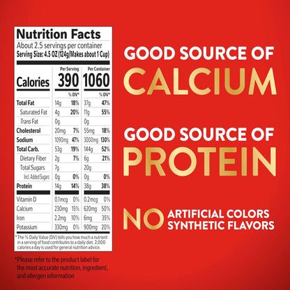 Stouffer's Supreme Shells Three Cheese Stovetop Mac – Clean Ingredient Comfort Food with No Artificial Colors