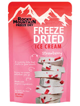 Rocky Mountain Freeze Dry Freeze Dried Ice Cream – Strawberry Flavor | Unique Holiday Gift for Retro Treat Lovers & Road Trippers