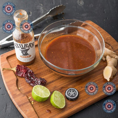 Stubb's Chiles, Lime & Ginger Pork Marinade, 12 oz – Simple, Single-Bottle Flavor for Pork, Chicken, Steak, and Veggies