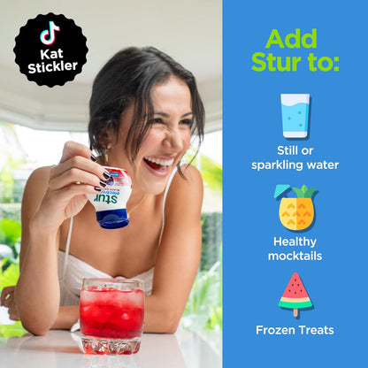 Stur Liquid Water Enhancer – Simple Zero-Sugar Flavoring for Intentional, Less-Is-More Lifestyles