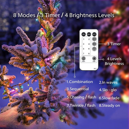 suddus Multicolor String Lights – Valentine's Day and Holiday Gift for the Person Who Has Everything, Ready to Use Out of the Box