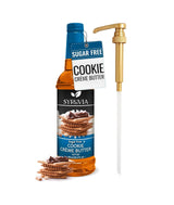 Syruvia Sugar Free Syrup – Holiday Gift Idea for Keto and Diabetic Friends, 25.4 fl oz With Pump