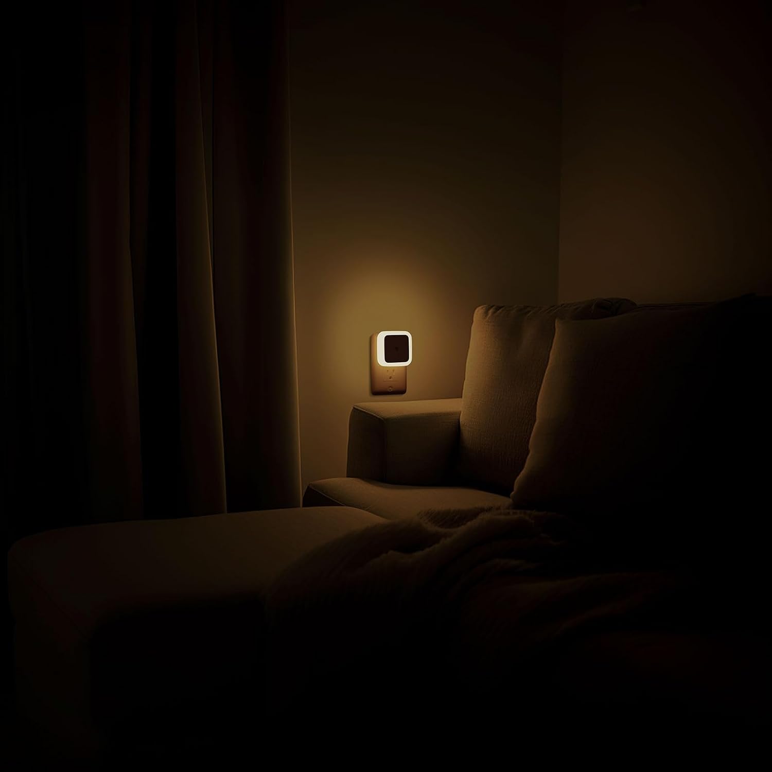 Sujeet Kids Night Light Plug into Wall – Color Changing Nursery Nightlamp, 4-Pack for Toddler and Baby Room