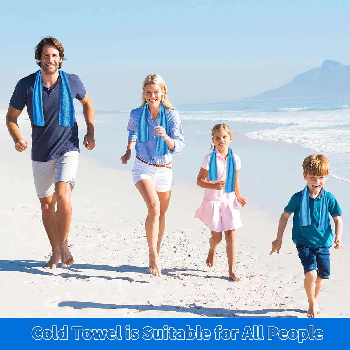 Sukeen Hyper-Evaporative Towels – Skin-Safe Cooling Wrap for Adults, Kids, and Pets in Hot Cars