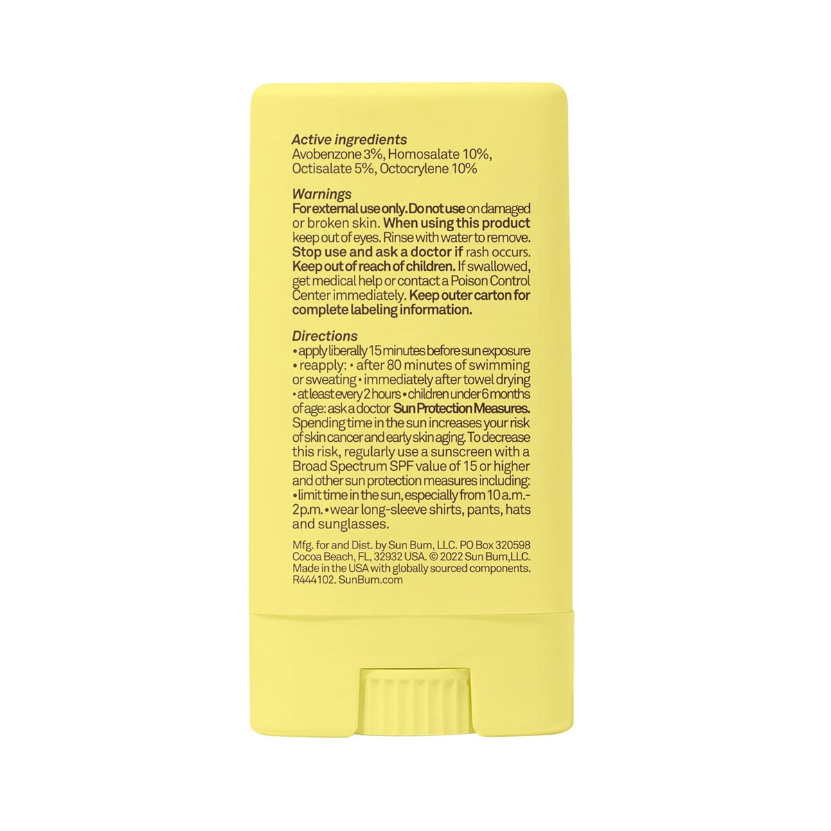 Sun Bum Kids SPF 50 Sunscreen Stick – Dermatologist-Tested, Vegan, Cruelty-Free Broad Spectrum Sun Protection for Children