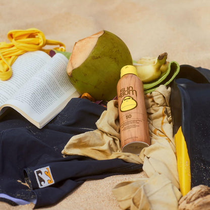 Sun Bum Original SPF 50 Body Spray - Cruelty-Free Paraben-Free Oxybenzone-Free Sunscreen Safe for the Whole Family and Coral Reefs - 6 oz