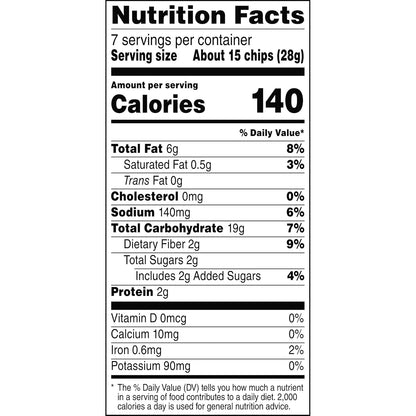 SunChips Garden Salsa Better-For-You Chips, 7 oz – Holiday Gift Basket Snack for Whole Grain Loving Family Members