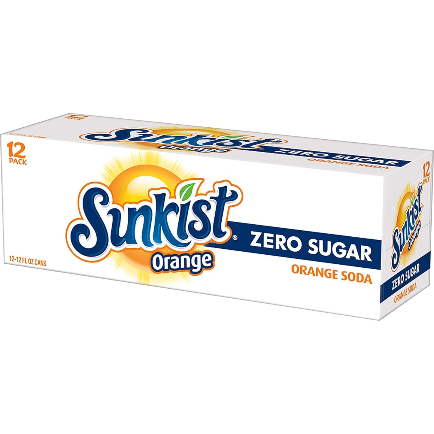 Sunkist Zero Sugar Orange Soda – Stocking Stuffer and Holiday Party Pick for Soda Fans