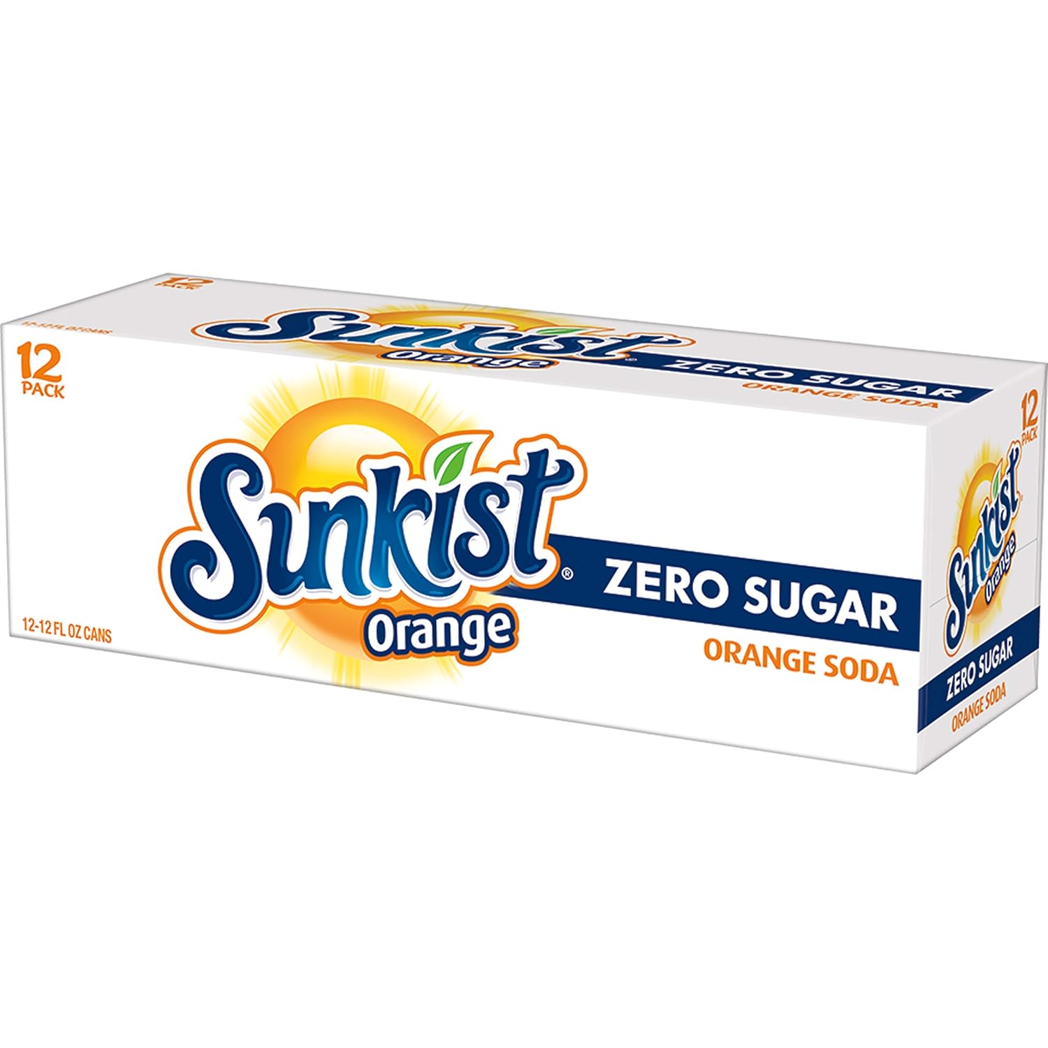 Sunkist Zero Sugar Orange Soda – Stocking Stuffer and Holiday Party Pick for Soda Fans