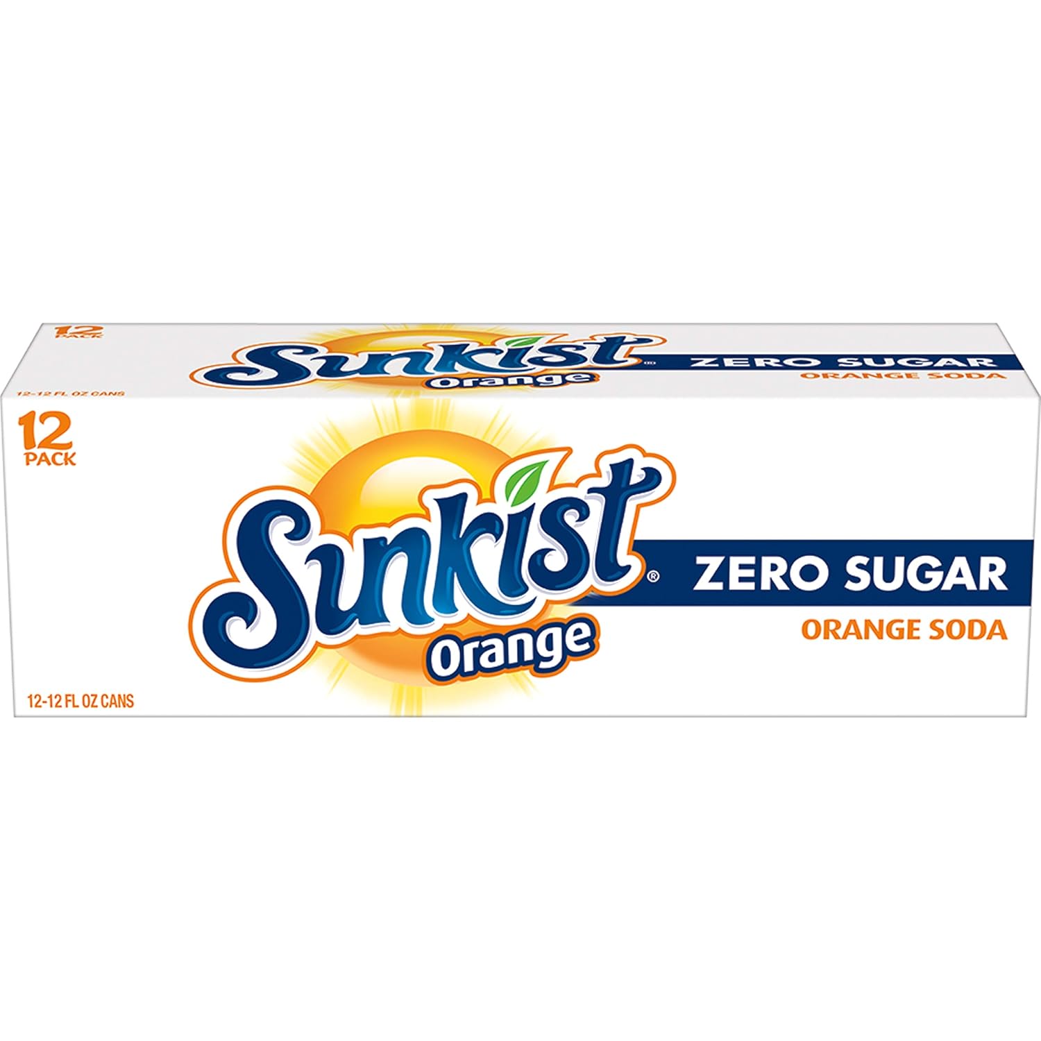 Sunkist Zero Sugar Orange Soda – Stocking Stuffer and Holiday Party Pick for Soda Fans