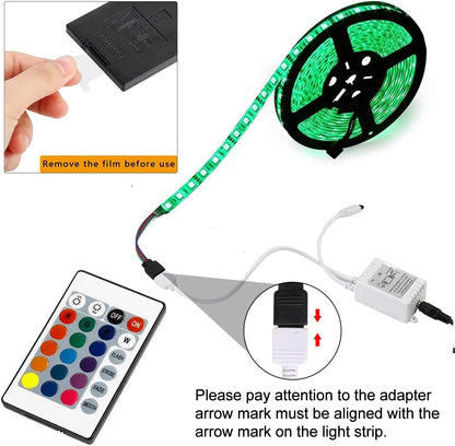 SUPERNIGHT RGB Dimmer Remote – Studio Lighting Accessory for Photographers, Consistent Color Control for SMD 5050 Strip Setups
