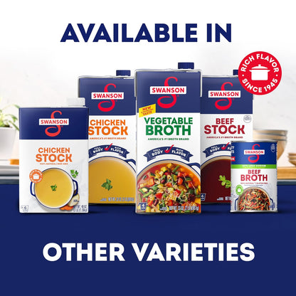 Swanson Chicken Ramen Cooking Broth – Practical Holiday Gift for College Students and Young Professionals, 32 oz