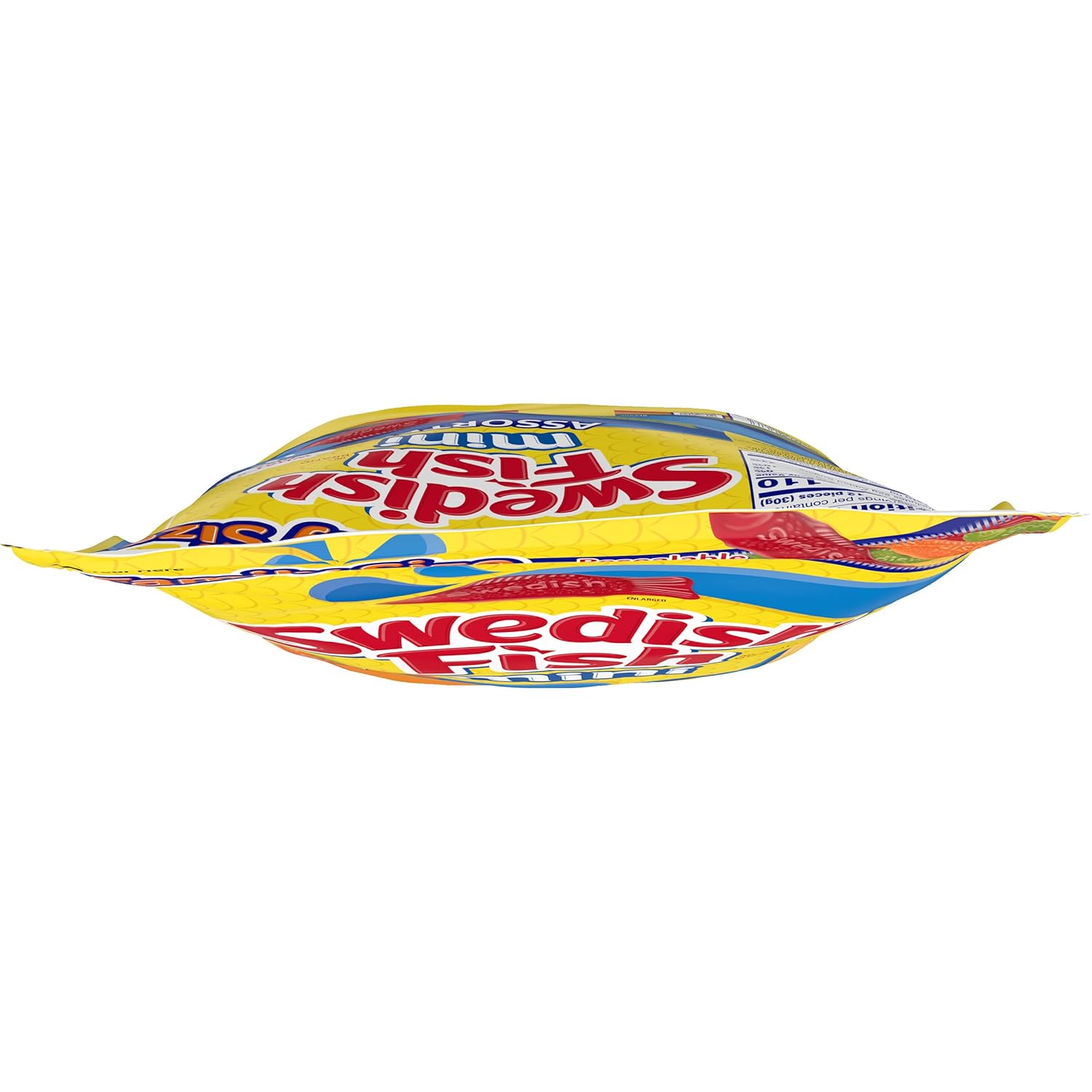 Swedish Fish Mini Chews – Lunchbox and Work Bag Stash for Long Office Days, Home Office Focus Breaks, 24 Sealed 2 oz Bags