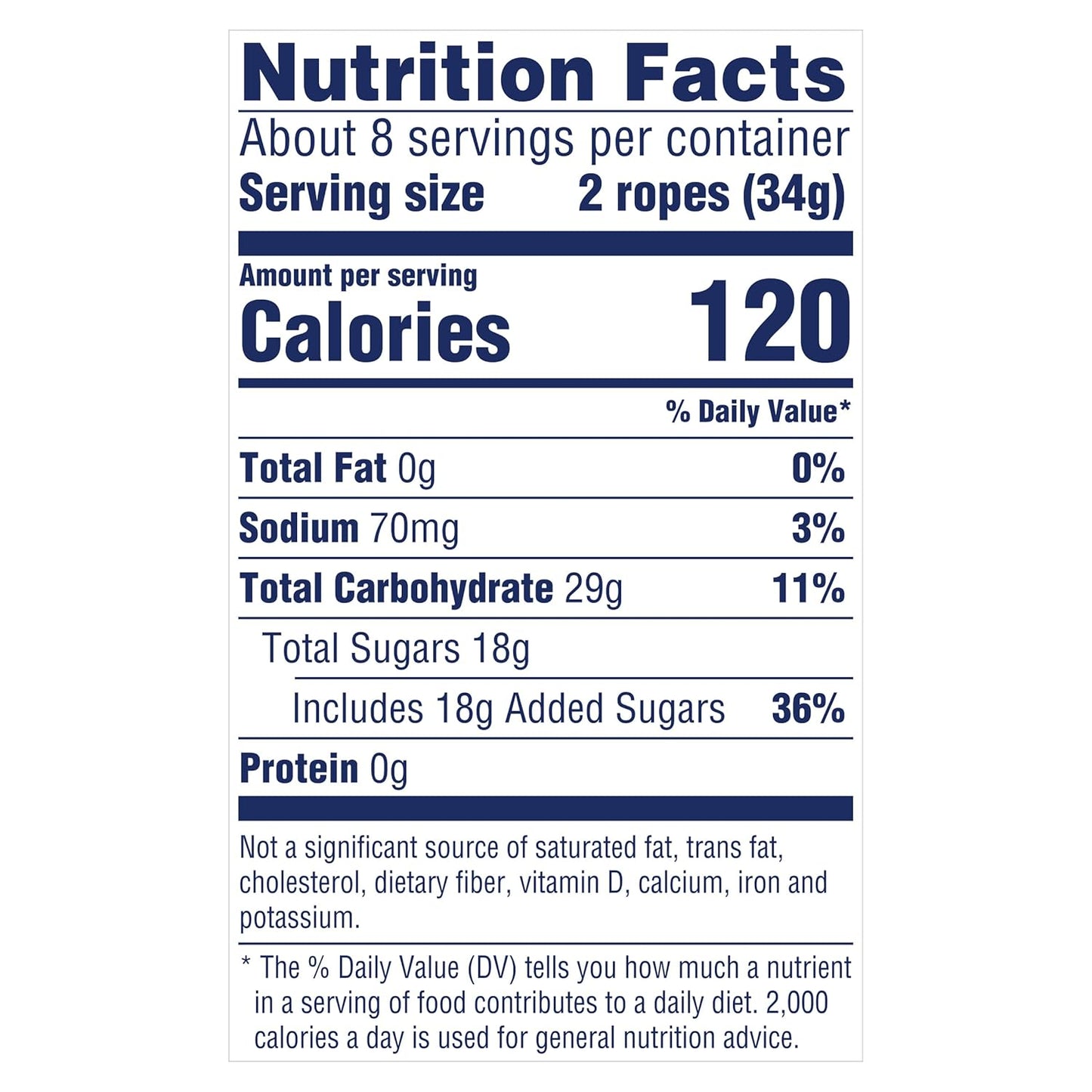 SweeTARTS Ropes Soft Chewy Candy – Eye-Catching Goody Bag Treat for Themed Parties, 9 oz