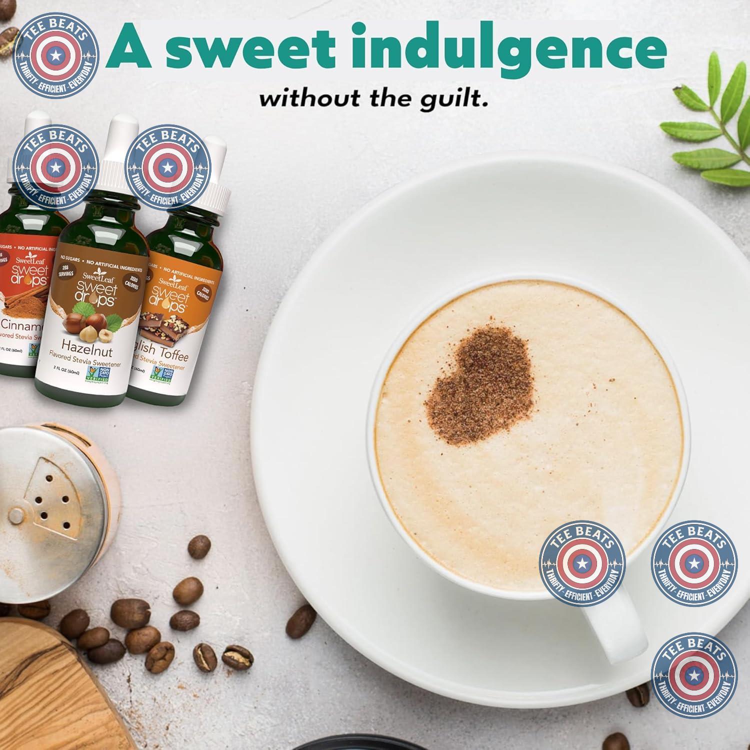SweetLeaf Sweet Drops Vanilla Creme – Useful Health Conscious Gift for Coffee Lovers, Diabetics and Low Carb Family Members