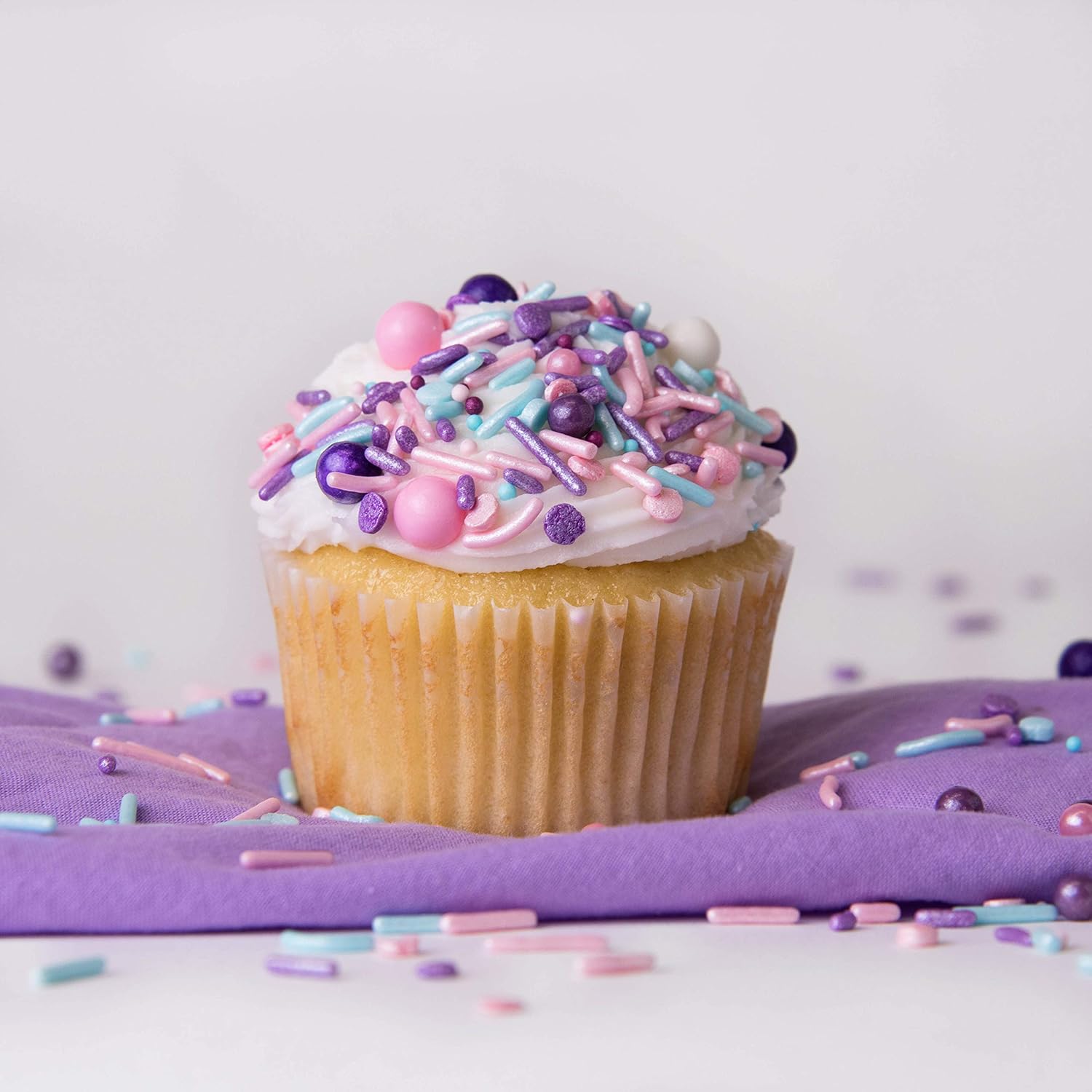 Sweets Indeed Sprinklefetti High End Candy Flavored Sprinkle Medley – Polished Dessert Garnish for Dinner Parties, Holiday Tables, and Gift Trays