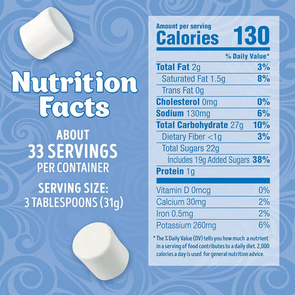 Swiss Miss Hot Cocoa with Mini Marshmallows – Easy-Grip Bulk Canister for Hosting and Everyday Indulgence