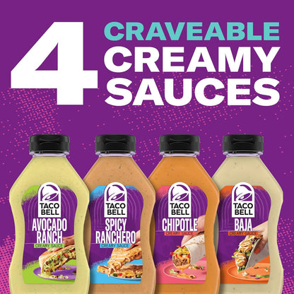 Taco Bell Creamy Chipotle Sauce – Ready-to-Give Pantry Upgrade Gift for College Students and New Homeowners